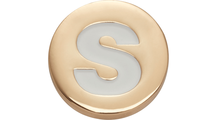 

Gold Letter S