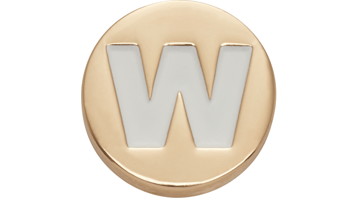 

Gold Letter W