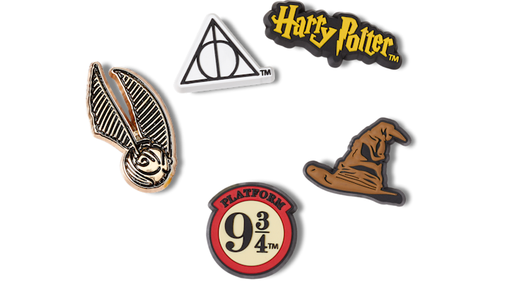 Jibbitz Harry Potter Symbol 5 Pack