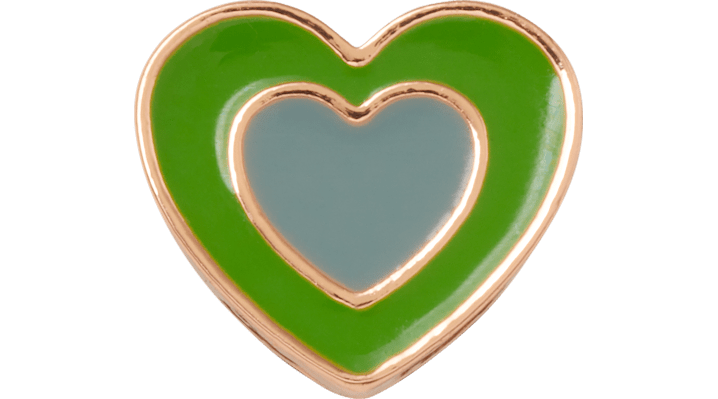 

Green Double Heart