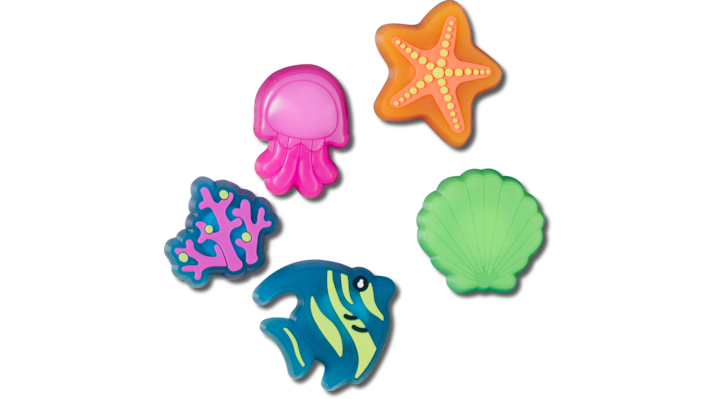 Jibbitz Lights Up Under The Sea 5 Pack
