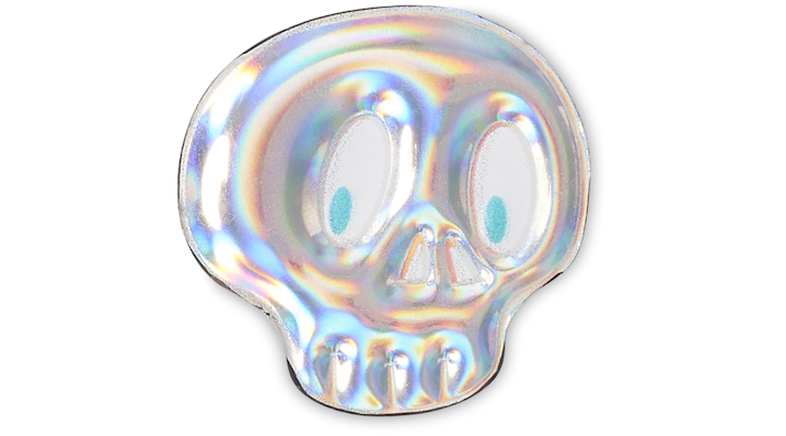 

Iridescent Skull