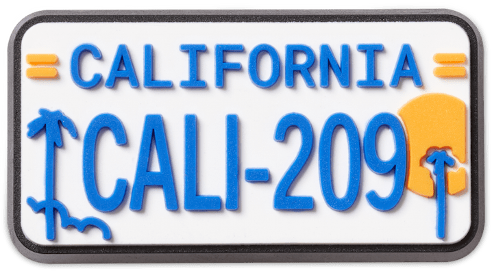 Shop Jibbitz California License Plate