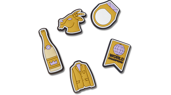 Crocs Winner Jibbitz Charm 5-Pack
