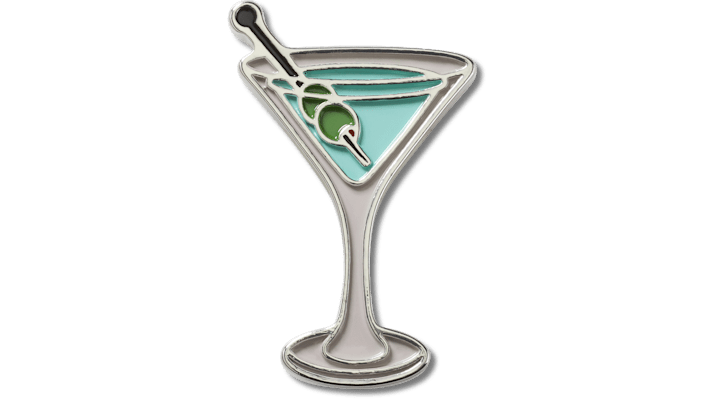 

Elevated Martini Glass