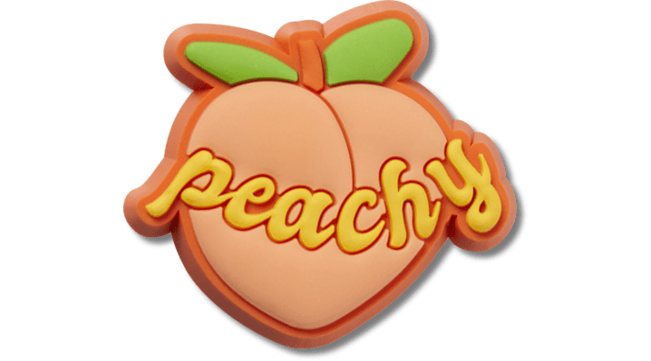 Jibbitz Peachy Peach