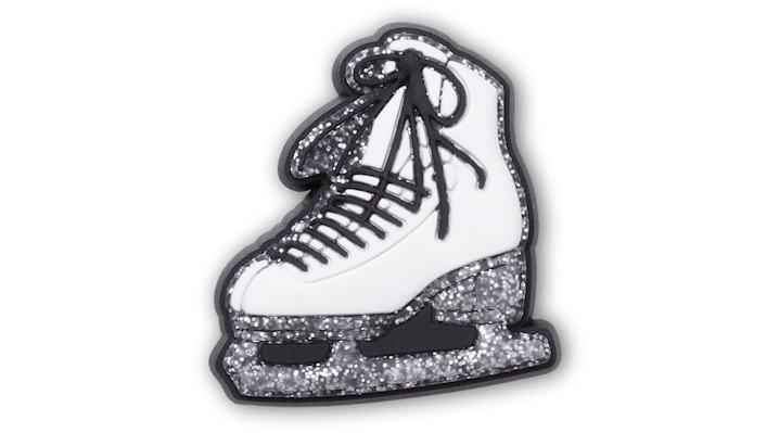 

Glittery Ice Skate