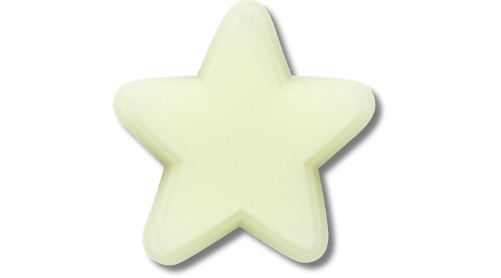 Shop Jibbitz Glow In The Dark Star