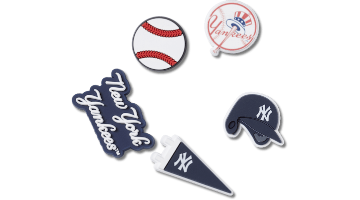 Jibbitz Mlb New York Yankees 5pck In Multi