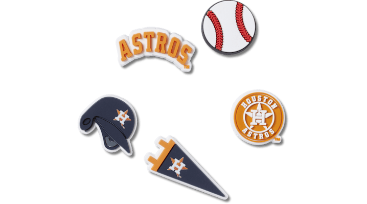 Jibbitz Mlb Houston Astros 5pck In Multi