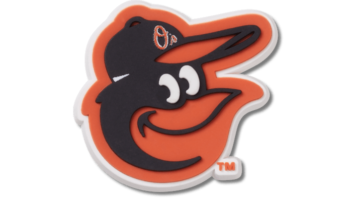 Jibbitz Mlb Baltimore Orioles In Orange