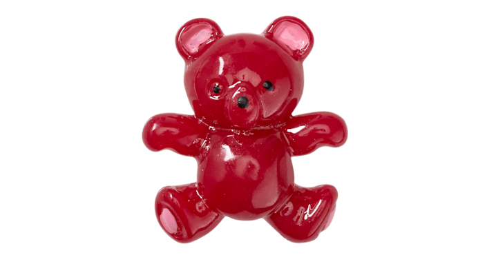 

Pink Acrylic Teddy