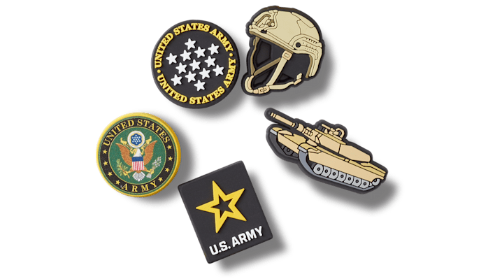 Jibbitz U.s. Army 5 Pack