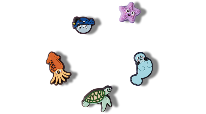 Jibbitz Tiny Deep Sea Friends 5 Pack