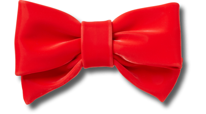 

Hyper Red Bow