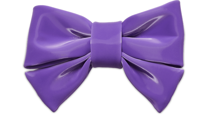

Hyper Purple Bow
