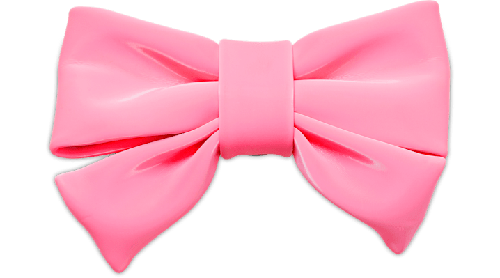 

Hyper Pink Bow