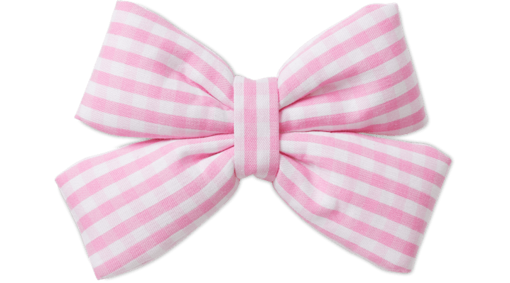 Jibbitz Checkerboard Bow In White