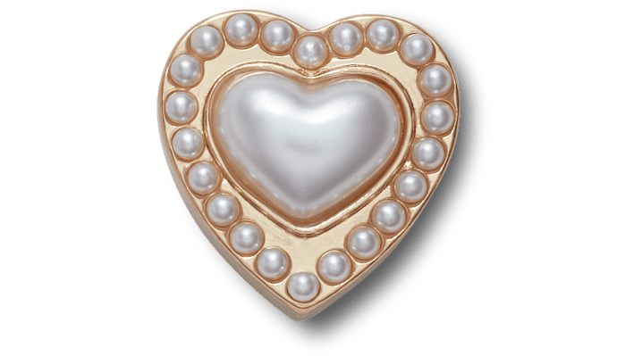 

Gold Pearl Heart