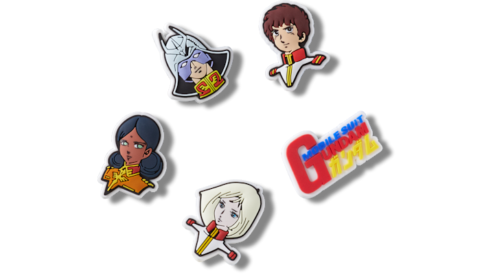 Jibbitz Gundam 5 Pack