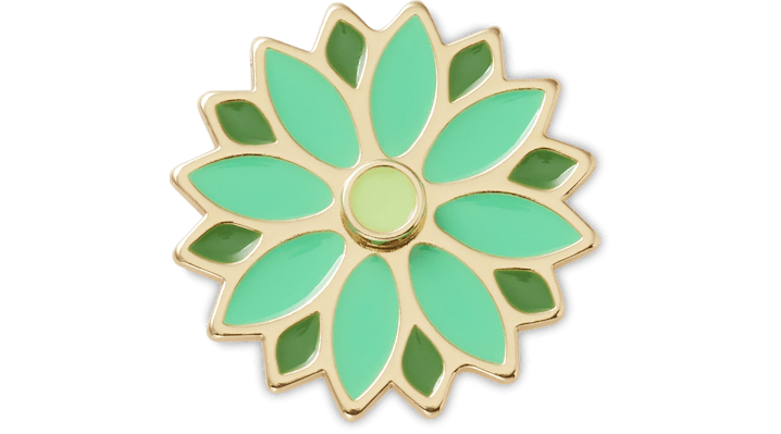 

Green Spinner Flower