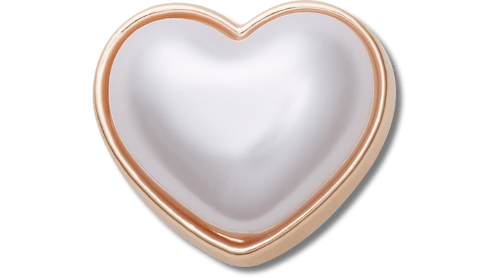 Jibbitz Super Mini Pearl Heart