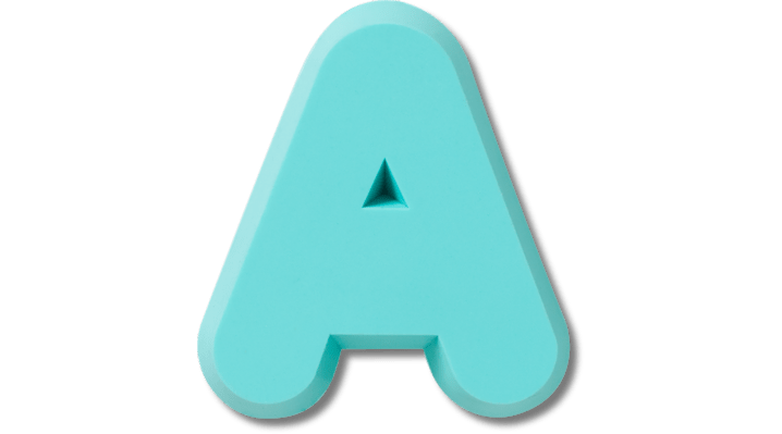 

Block Letter A