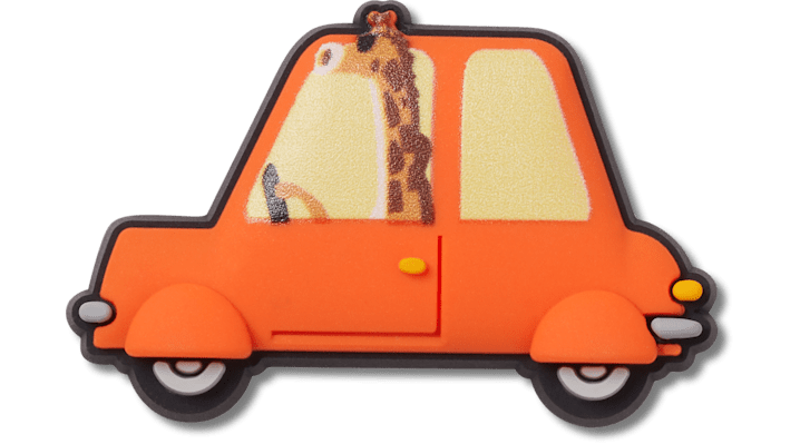 

Giraffe Driving A Car