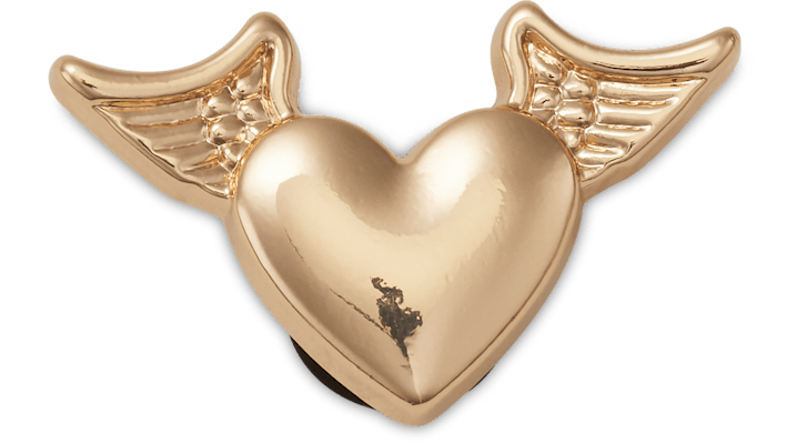 

Gold Heart with Wings