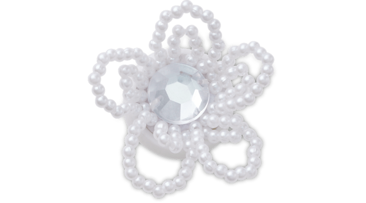 

Beaded Pearl Flower