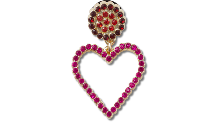 

Pink Beaded Heart