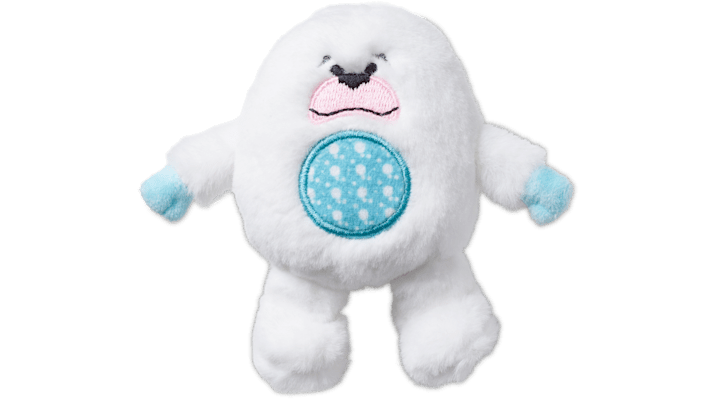 

Fuzzy Yeti with Squish Tummy