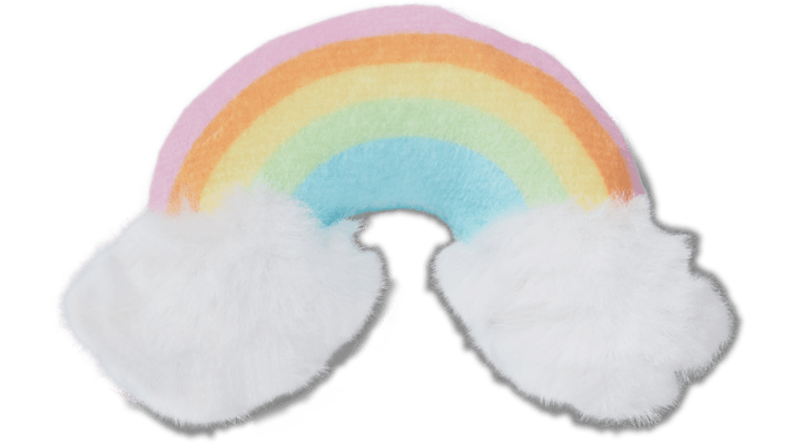 Jibbitz Rainbow With Puffy Clouds