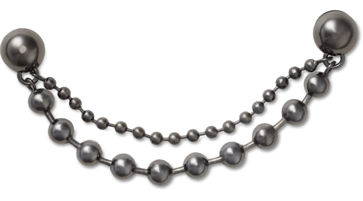 

Double Black Gem Chain