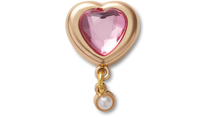 

Gold Heart Gem with Pearl