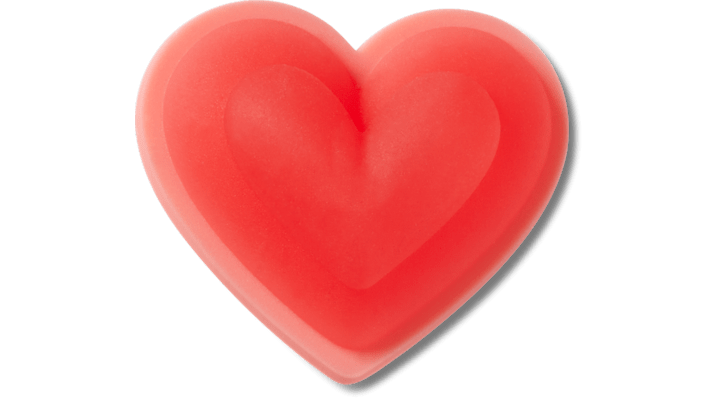 Jibbitz Tiny Friendship Heart Bead
