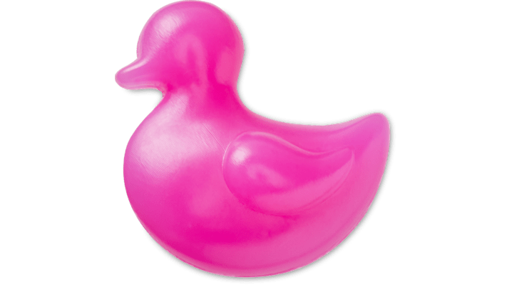 

Squish Filled Pink Ducky