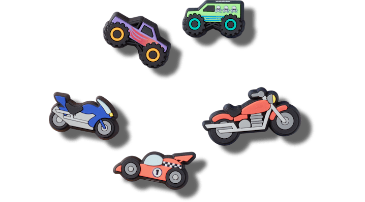 Jibbitz Weekend Vehicles 5 Pack