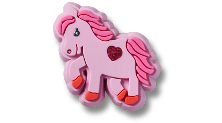 

Pink Pony with Heart