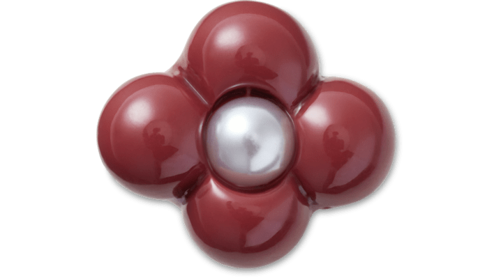 

Expressive Floral Maroon
