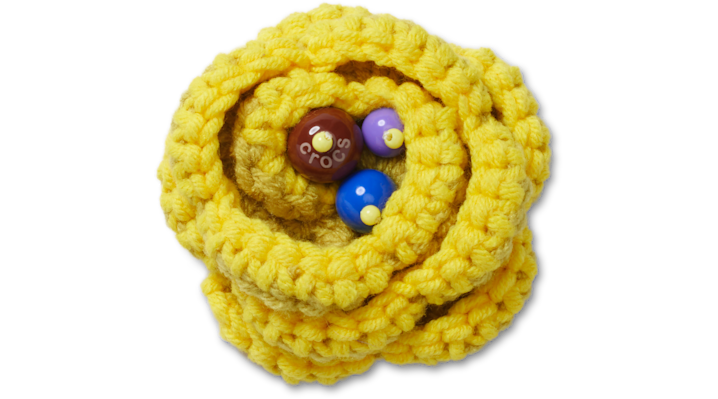 

Yellow Crochet Floral