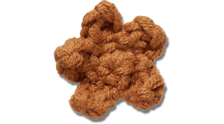 

Crafted Crochet Brown Star