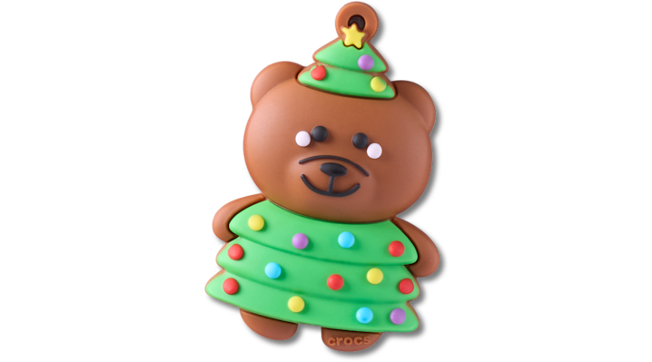 Jibbitz Holiday Bear Ornament In Multi