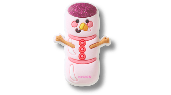 Jibbitz Cute Marshmallow Snowman In Multi