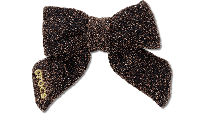 

Brown Glitter Bow
