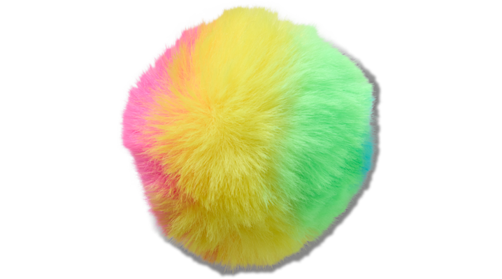 

Rainbow Puff Charm