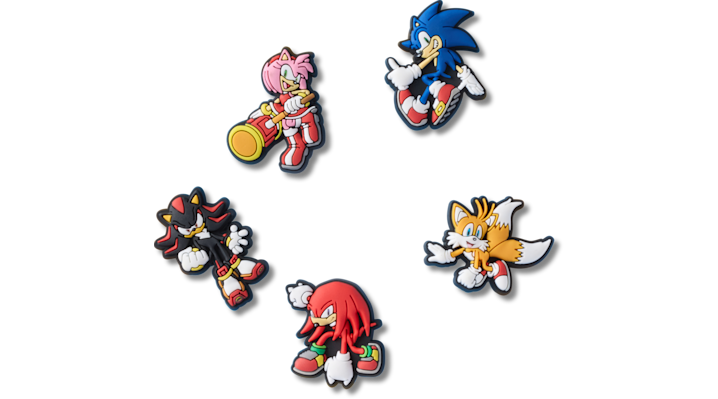 Jibbitz Sonic The Hedgehog 5pck