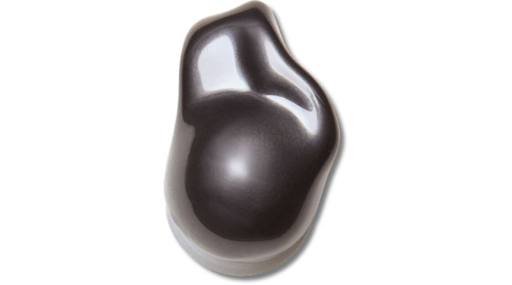 Jibbitz Black Pear Baroque Pearl In Black