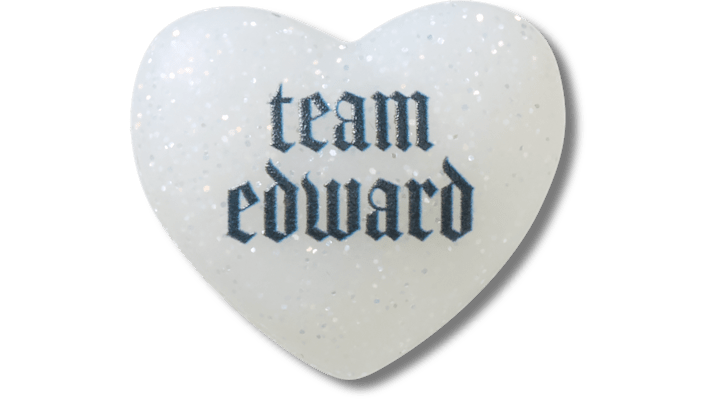 Jibbitz The Twilight Saga Team Edward In White