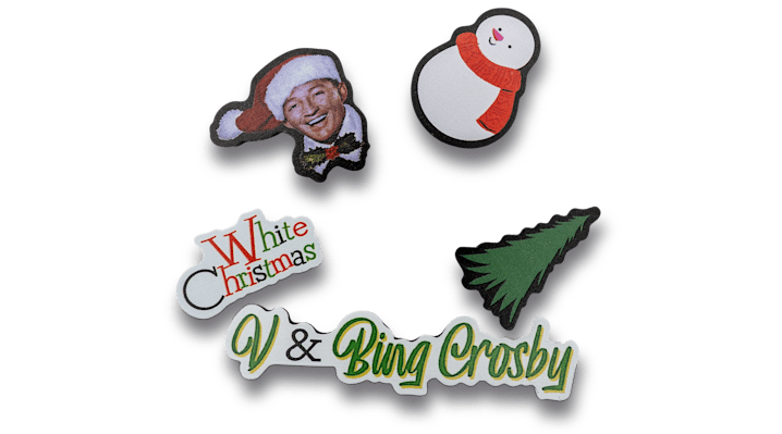 

V x Bing Crosby “White Christmas” Jibbitz™ 5-Pack